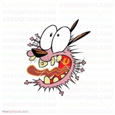 Courage the Cowardly Dog 008 svg dxf eps pdf png