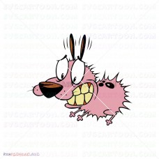 Courage the Cowardly Dog 009 svg dxf eps pdf png