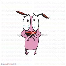 Courage the Cowardly Dog 011 svg dxf eps pdf png