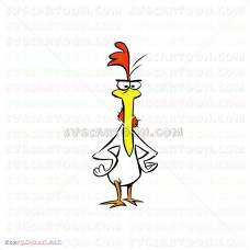 Cow and Chicken 001 svg dxf eps pdf png