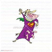 Cow and Chicken 018 svg dxf eps pdf png