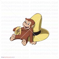 Curious George 001 svg dxf eps pdf png