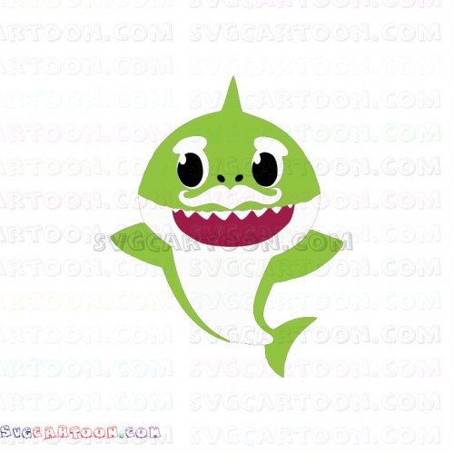 Daddy Shark Shark Family Svg Dxf Eps Pdf Png