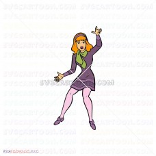 Daphne Blake Scooby Doo 003 svg dxf eps pdf png