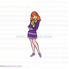 Daphne Blake Scooby Doo svg dxf eps pdf png