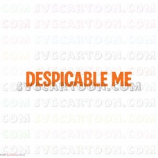 Despicable Me Logo 2 svg dxf eps pdf png