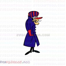 Dick Dastardly 2 The Wacky Races svg dxf eps pdf png