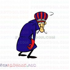 Dick Dastardly 3 The Wacky Races svg dxf eps pdf png