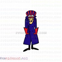 Dick Dastardly The Wacky Races svg dxf eps pdf png