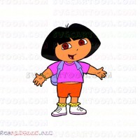 Dora Dora and Friends svg dxf eps pdf png