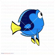 Dory Finding Nemo 018 svg dxf eps pdf png