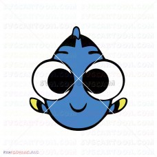 Dory Finding Nemo 019 svg dxf eps pdf png