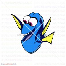 Dory Finding Nemo 022 svg dxf eps pdf png