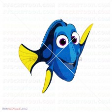 Dory Finding Nemo 023 svg dxf eps pdf png