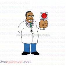 Dr Hibbert The Simpsons svg dxf eps pdf png