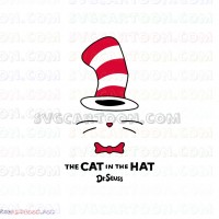 Dr Seuss The Cat in the Hat 2 svg dxf eps pdf png