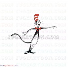 Dr Seuss The Cat in the Hat 4 svg dxf eps pdf png