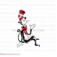Dr Seuss The Cat in the Hat 6 svg dxf eps pdf png