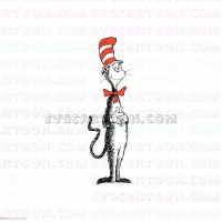 Dr Seuss The Cat in the Hat 7 svg dxf eps pdf png