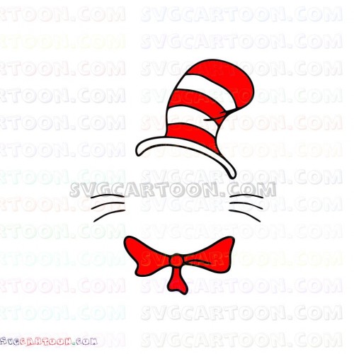 Download Dr Seuss The Cat in the Hat svg dxf eps pdf png