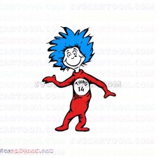 Dr Seuss Thing 14 svg dxf eps pdf png