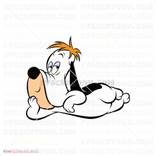 Droopy 006 svg dxf eps pdf png