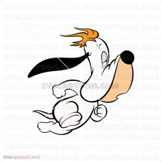 Droopy 007 svg dxf eps pdf png