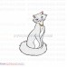 Duchess The Aristocats svg dxf eps pdf png