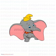 Dumbo Baby Elephant 8 svg dxf eps pdf png