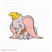 Dumbo Baby Elephant svg dxf eps pdf png