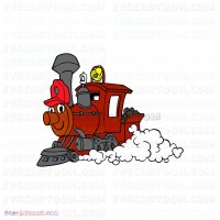 Dumbo Casey Junior Train svg dxf eps pdf png