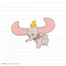 Dumbo Elephant Flying svg dxf eps pdf png