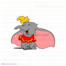 Dumbo Elephant Laughter svg dxf eps pdf png