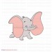 Dumbo Elephant listening svg dxf eps pdf png