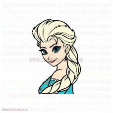 Elsa Frozen 008 svg dxf eps pdf png