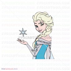 Elsa Frozen 010 svg dxf eps pdf png