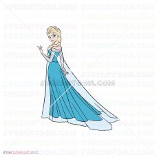 Elsa Frozen 013 svg dxf eps pdf png