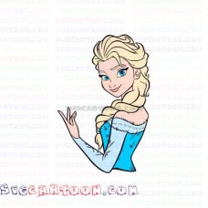 Elsa Frozen svg dxf eps pdf png