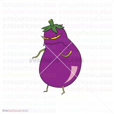 Evil Eggplants Courage the Cowardly Dog 015 svg dxf eps pdf png