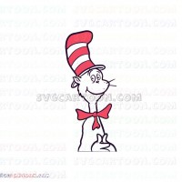 Face Dr Seuss The Cat in the Hat 1 svg dxf eps pdf png