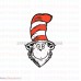 Face Dr Seuss The Cat in the Hat 3 svg dxf eps pdf png