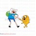 Finn the Human and Jake the Dog 3 Adventure Time svg dxf eps pdf png