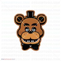 Five Nights at Freddys 019 svg dxf eps pdf png