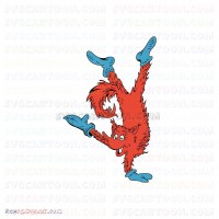 Fox in Socks Upside Down Dr Seuss The Cat in the Hat 2 svg dxf eps pdf png