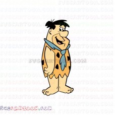 Fred Flintstone The Flintstones 5 svg dxf eps pdf png