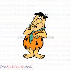 Fred Flintstone The Flintstones 7 svg dxf eps pdf png