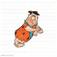 Fred Flintstones 036 svg dxf eps pdf png
