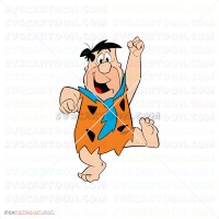 Fred Flintstones 041 svg dxf eps pdf png