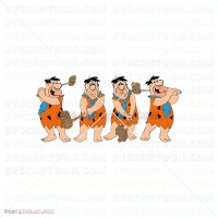 Fred Flintstones 047 svg dxf eps pdf png