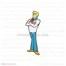 Fred Jones Scooby Doo 005 svg dxf eps pdf png